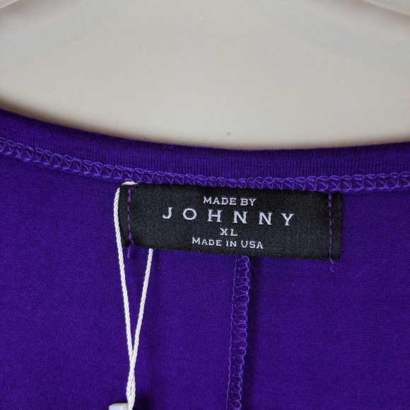 Made by Johnnny | Deep Purple Blouse - H9 - Picture 4 of 6